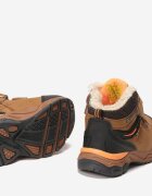  Ghete stil trapper Maro cu Velcro Ligal