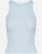 giorgia Top Albastru din Material Striat Ovilora