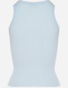 giorgia Top Albastru din Material Striat Ovilora