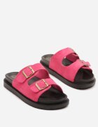 givana Papuci Fucsia Casual cu Barete cu Catarame Winea