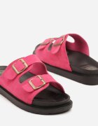 givana Papuci Fucsia Casual cu Barete cu Catarame Winea