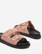 givana Papuci Roz Casual cu Curele cu Catarame Winea
