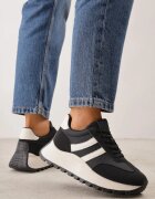 givana Sneakers groase cu talpă groasă și barete decorative Diki Negri