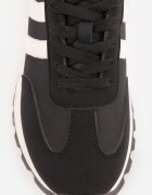 givana Sneakers groase cu talpă groasă și barete decorative Diki Negri