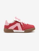 givana Sneakers Teniși Roșu-Roz cu Limbă Decorativă Alaviela