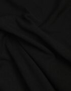 glo-story Bluză cu guler înalt din tricot elastic Munita Neagră