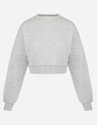 glo-story Bluză Gri Oversize Aza