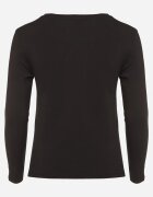 glo-story Bluză Neagră Lonsleeve din Bumbac Niritha