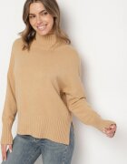 glo-story Maletă Bej Netedă în Stil Clasic Ralenatia