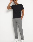 glo-story Pantaloni de trening Gri închis cu elastic și șnur în talie Palaretia
