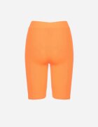glo-story Pantaloni scurți ciclist portocalii din material reiat Adrase