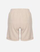 glo-story Pantaloni scurți Clasici Bej cu elastic în talie și buzunare laterale Cadenzara