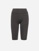 glo-story Pantaloni scurți colanți Gri închis cu Efect Push-Up Briala