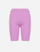 glo-story Pantaloni scurți de ciclism Mov deschis din material striat Adrase