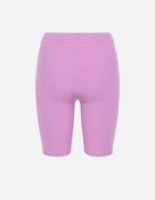 glo-story Pantaloni scurți de ciclism Mov deschis din material striat Adrase