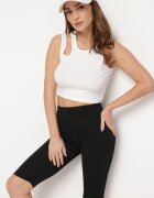 glo-story Pantaloni scurți tip ciclistă Negri cu Efect Push-Up Briala