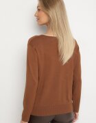 glo-story Pulover Maro Decorat cu Inimi cu Zirconii Unaressa