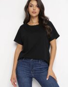glo-story T-shirt Negru cu Mânecă Scurtă Tehillah