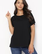 glo-story T-shirt Negru cu Mânecă Scurtă Tehillah