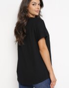 glo-story T-shirt Negru cu Mânecă Scurtă Tehillah