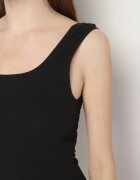 glo-story Top Negru de Bumbac Alethionis