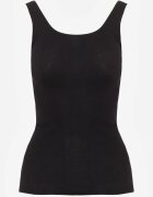 glo-story Top Negru de bumbac Umefir