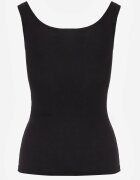 glo-story Top Negru de bumbac Umefir