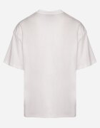 glo-story Tricou Alb De bumbac Cu imprimeu Nilindra