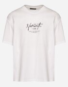 glo-story Tricou alb din Bumbac cu Imprimeu Decorativ Jeneira