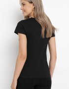 glo-story Tricou Basic Negru Acatine