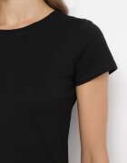 glo-story Tricou Basic Negru Acatine