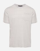glo-story Tricou Gri deschis cu croială clasică cu buzunar Mairalissa
