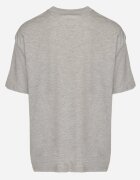 glo-story Tricou Gri deschis de Bumbac cu Imprimeuri Nolsedi