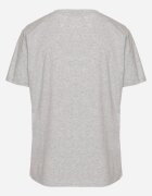 glo-story Tricou Gri deschis De bumbac Decorat Cu imprimeu Nelltaria