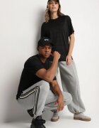 glo-story Tricou Negru cu Croială Clasică cu Buzunar Mairalissa