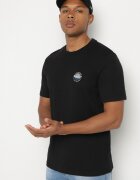 glo-story Tricou Negru din bumbac cu aplicație Selsedi