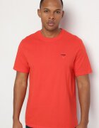 glo-story Tricou portocaliu din bumbac cu imprimeu minimalist Sunavea