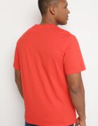 glo-story Tricou portocaliu din bumbac cu imprimeu minimalist Sunavea
