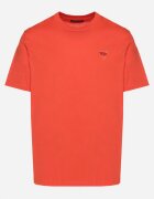 glo-story Tricou portocaliu din bumbac cu imprimeu minimalist Sunavea