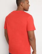 glo-story Tricou Portocaliu din bumbac cu Imprimeu Text Uliaria
