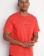 glo-story Tricou Portocaliu din bumbac cu Imprimeu Text Uliaria