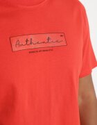 glo-story Tricou Portocaliu din bumbac cu Imprimeu Text Uliaria