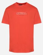 glo-story Tricou Portocaliu din bumbac cu Imprimeu Text Uliaria