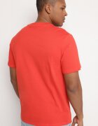 glo-story Tricou portocaliu din bumbac cu inscripție decorativă Sunilane