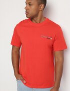 glo-story Tricou portocaliu din bumbac cu inscripție decorativă Sunilane