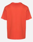 glo-story Tricou portocaliu din bumbac cu inscripție decorativă Sunilane