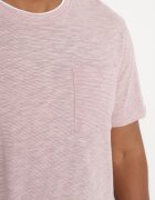 glo-story Tricou Roz deschis cu Buzunar Decorativ Uliadoretia