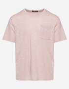 glo-story Tricou Roz deschis cu Buzunar Decorativ Uliadoretia