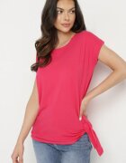 glo-story Tricou Roz Din bumbac cu Legătură Falmio
