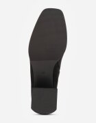 gogo gogo Botine cu toc cu fundă inserții metalice și zirconii Velerna Negre